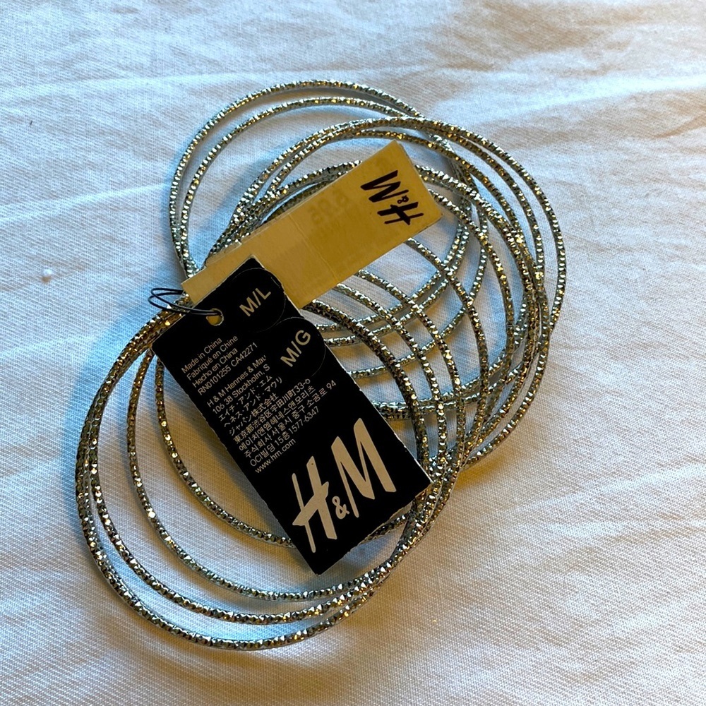 H&M Shiny New Bracelets